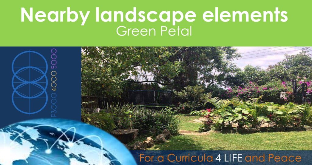 Nearby landscape elements